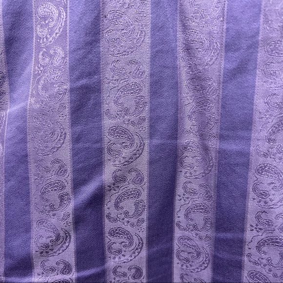 Robert Graham Lavender Pinstriped Dress Shirt - Picture 4 of 8